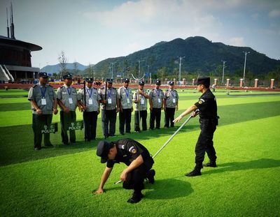 安徽寧國特警開展學前校園保安技能培訓，筑牢校園安全第一道防線