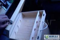 匠心定制，品味不凡 四瓶裝松木紅酒禮盒廠家直銷服務(wù)